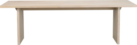 Spisebord Rowico Emmett hvidkalket egetræ med Rubio Monocoat 240Ã95 cm FSC-certificeret